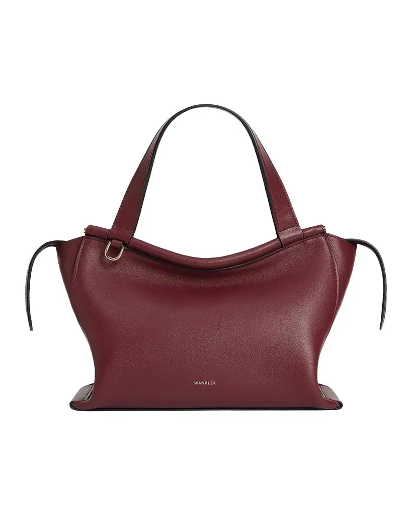 Wandler Ida Leather Top Handle Bag