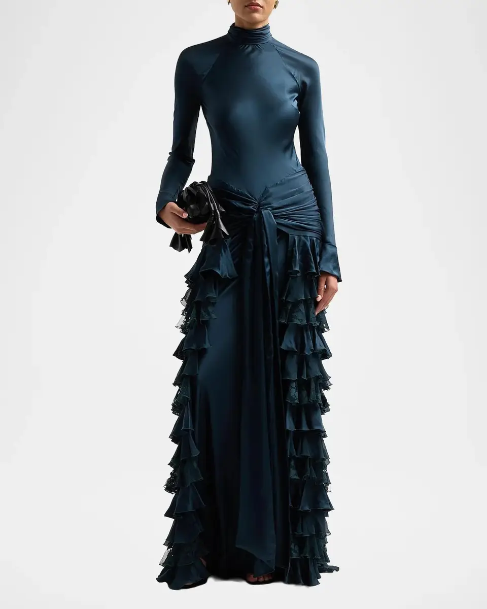 Zimmermann Valiant Silk Ruffle Maxi Dress | Thumbnail 2 Zimmermann Valiant Silk Ruffle Maxi Dress | Thumbnail 2