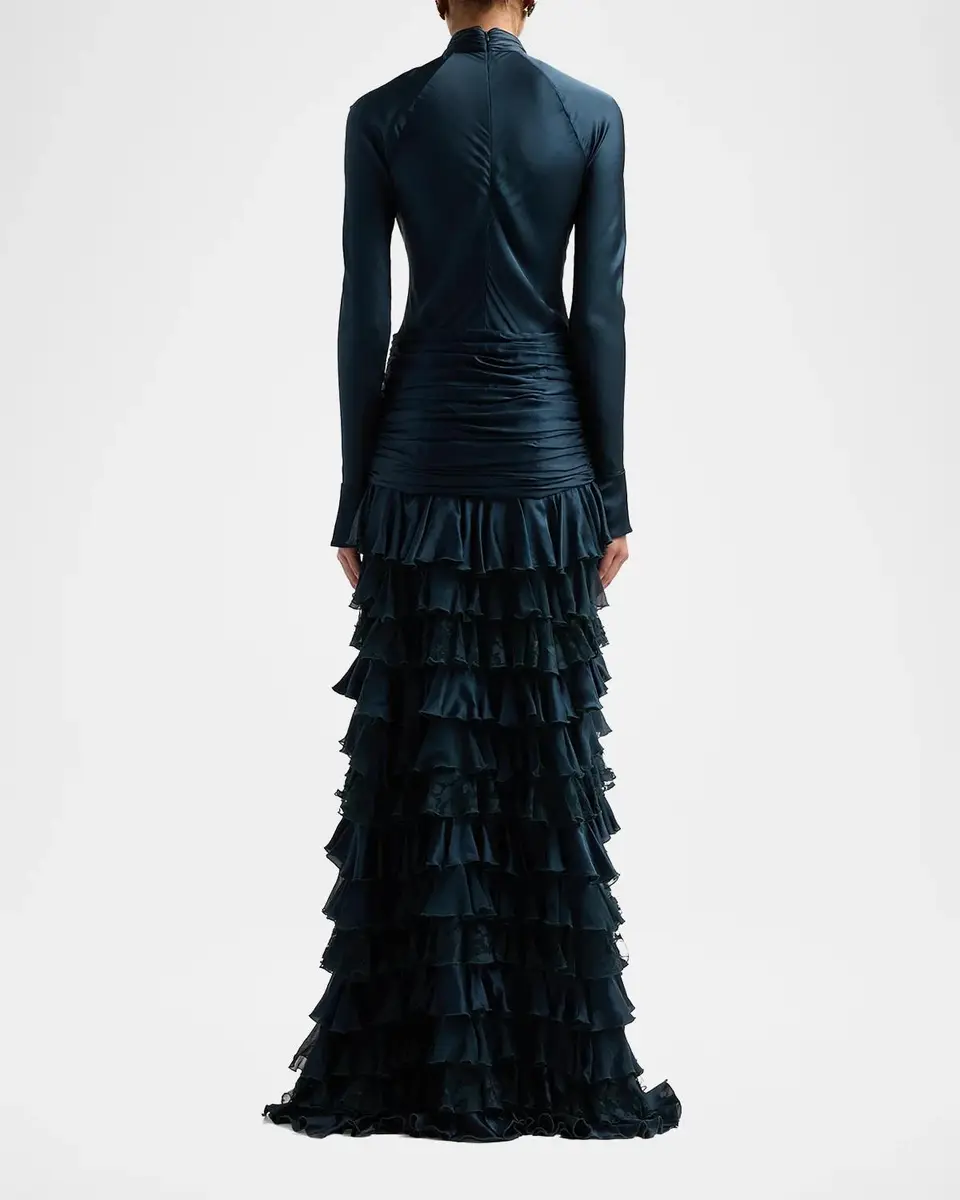 Zimmermann Valiant Silk Ruffle Maxi Dress | Thumbnail 3 Zimmermann Valiant Silk Ruffle Maxi Dress | Thumbnail 3