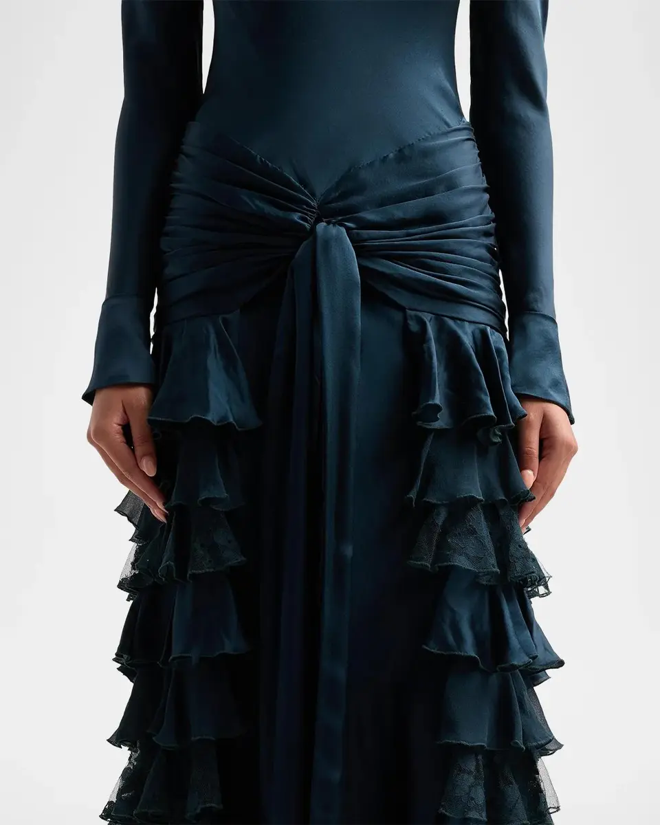 Zimmermann Valiant Silk Ruffle Maxi Dress | Thumbnail 5 Zimmermann Valiant Silk Ruffle Maxi Dress | Thumbnail 5