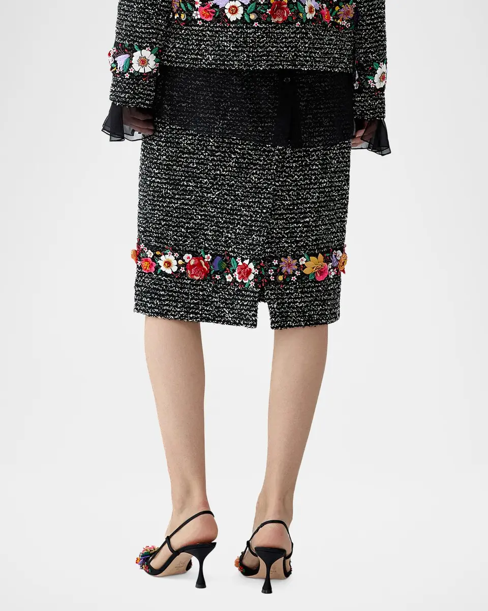 Carolina Herrera Embellished Pencil Skirt | Thumbnail 3 Carolina Herrera Embellished Pencil Skirt | Thumbnail 3