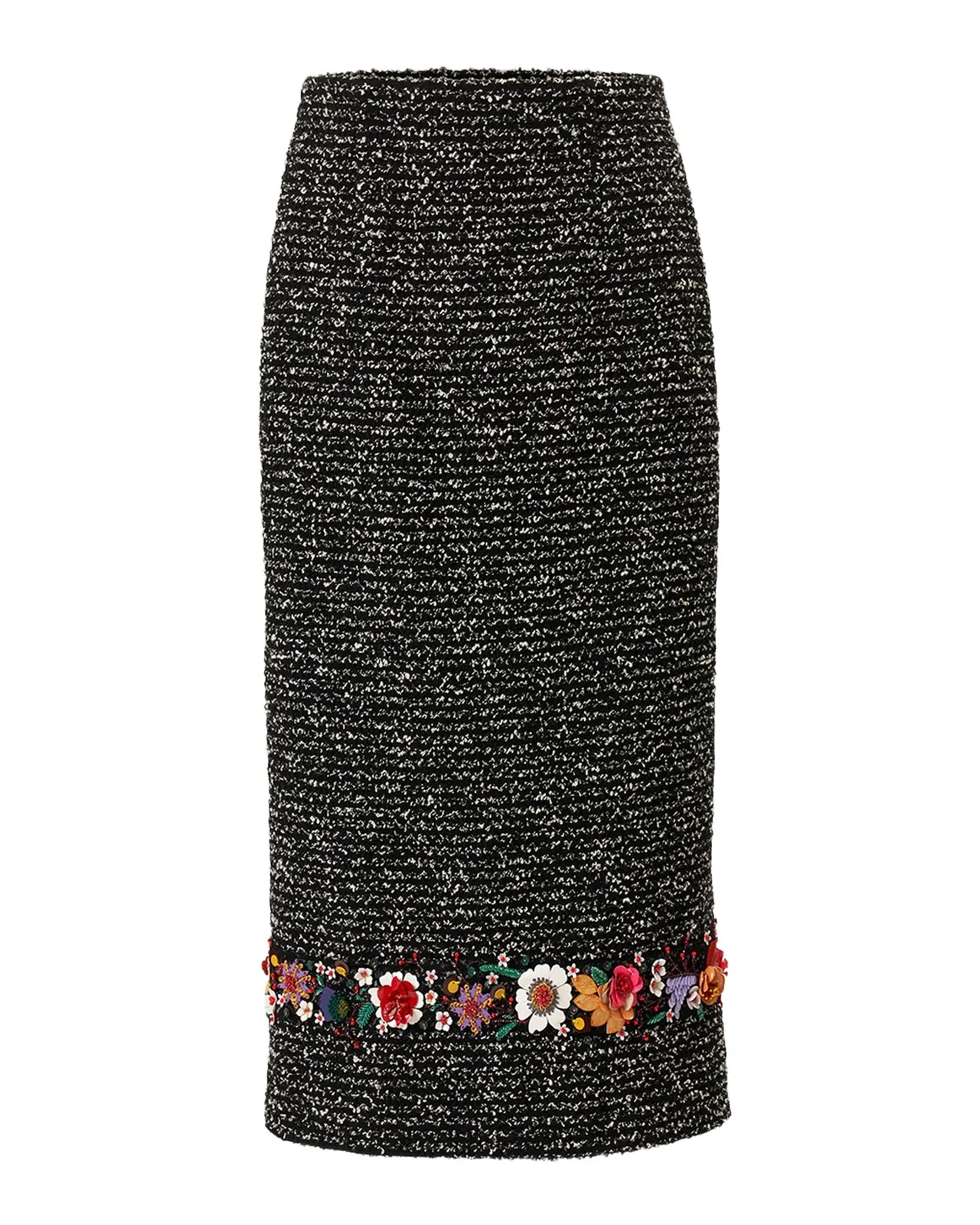 Carolina Herrera Embellished Pencil Skirt