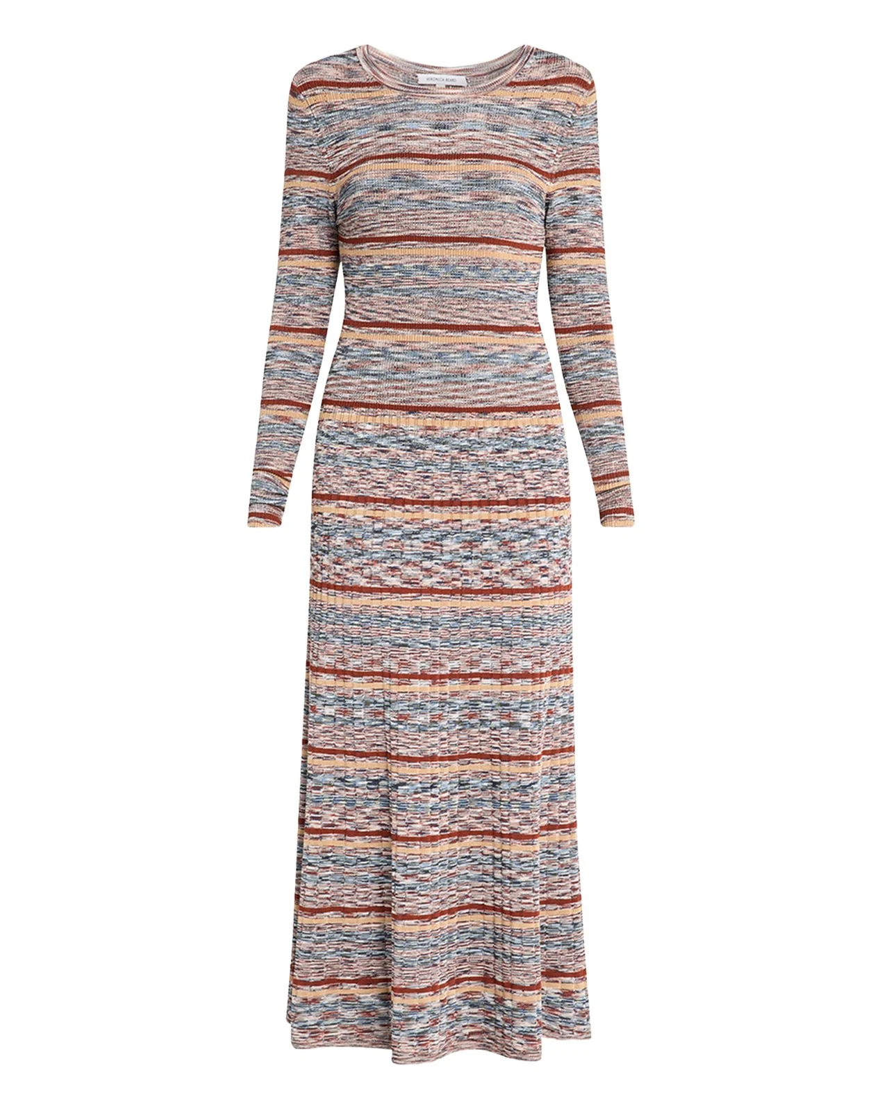 Nami Striped Rib-Knit Midi-Dress Nami Striped Rib-Knit Midi-Dress