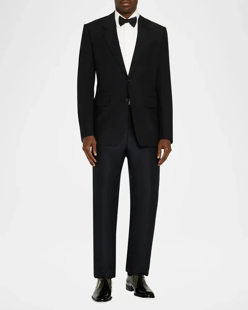 Saint Laurent Men's Nico Clear-Panel Leather Derby Shoes | Thumbnail 3 Saint Laurent Men's Nico Clear-Panel Leather Derby Shoes | Thumbnail 3