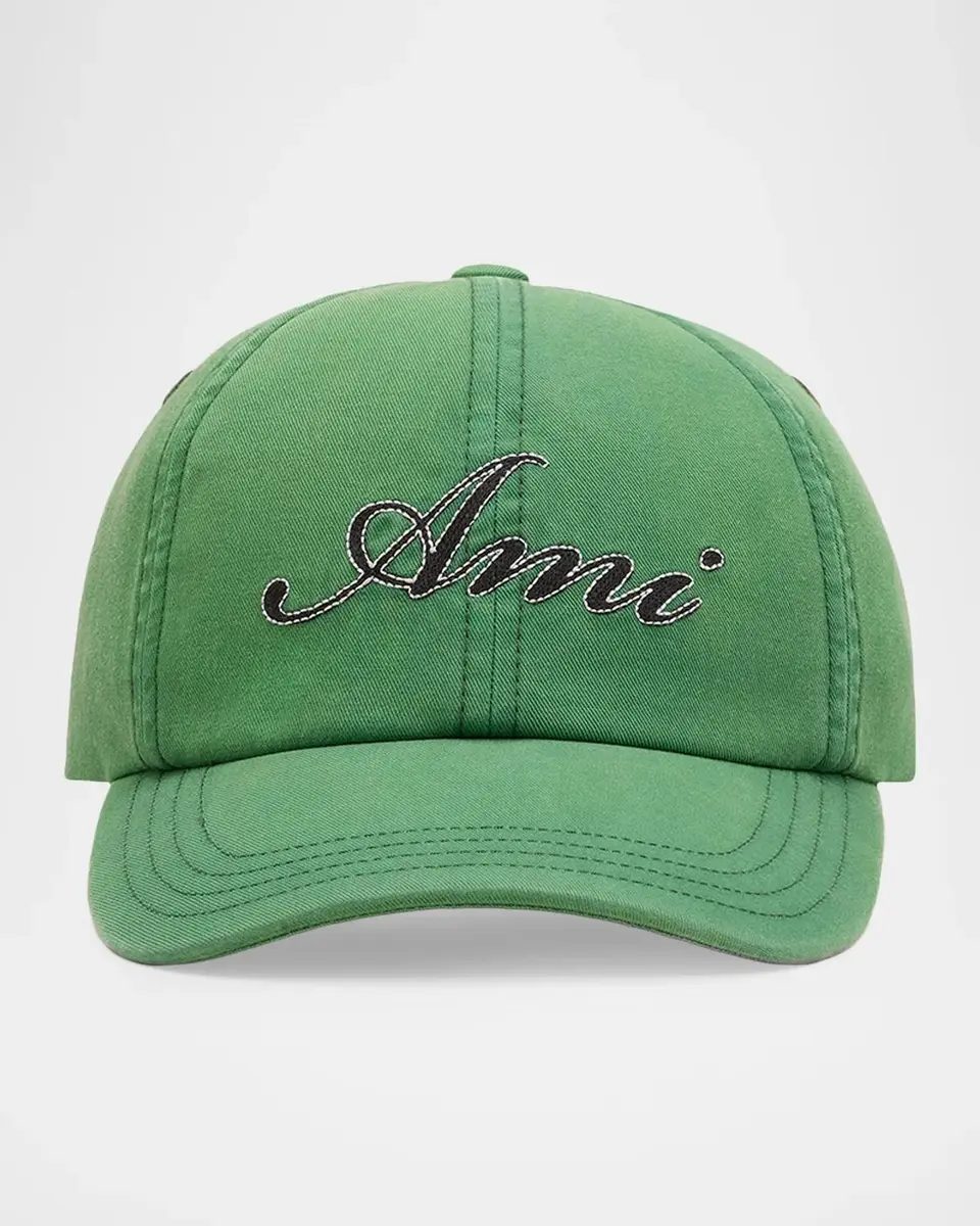 AMI PARIS Men's Ami Embroidery Baseball Cap | Thumbnail 2 AMI PARIS Men's Ami Embroidery Baseball Cap | Thumbnail 2