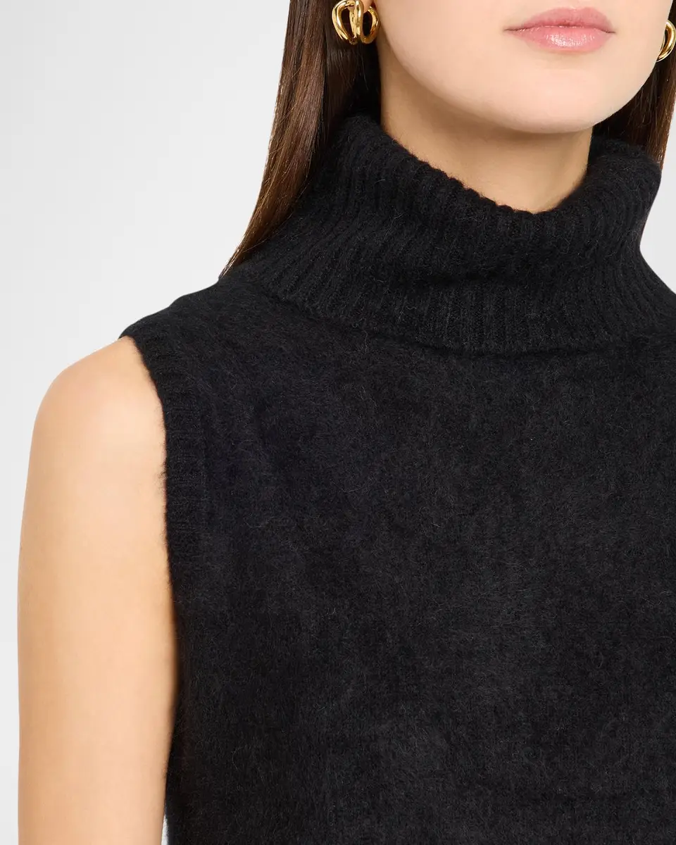 Veronica Beard Mazzy Brushed Cashmere Sleeveless Sweater | Thumbnail 5 Veronica Beard Mazzy Brushed Cashmere Sleeveless Sweater | Thumbnail 5