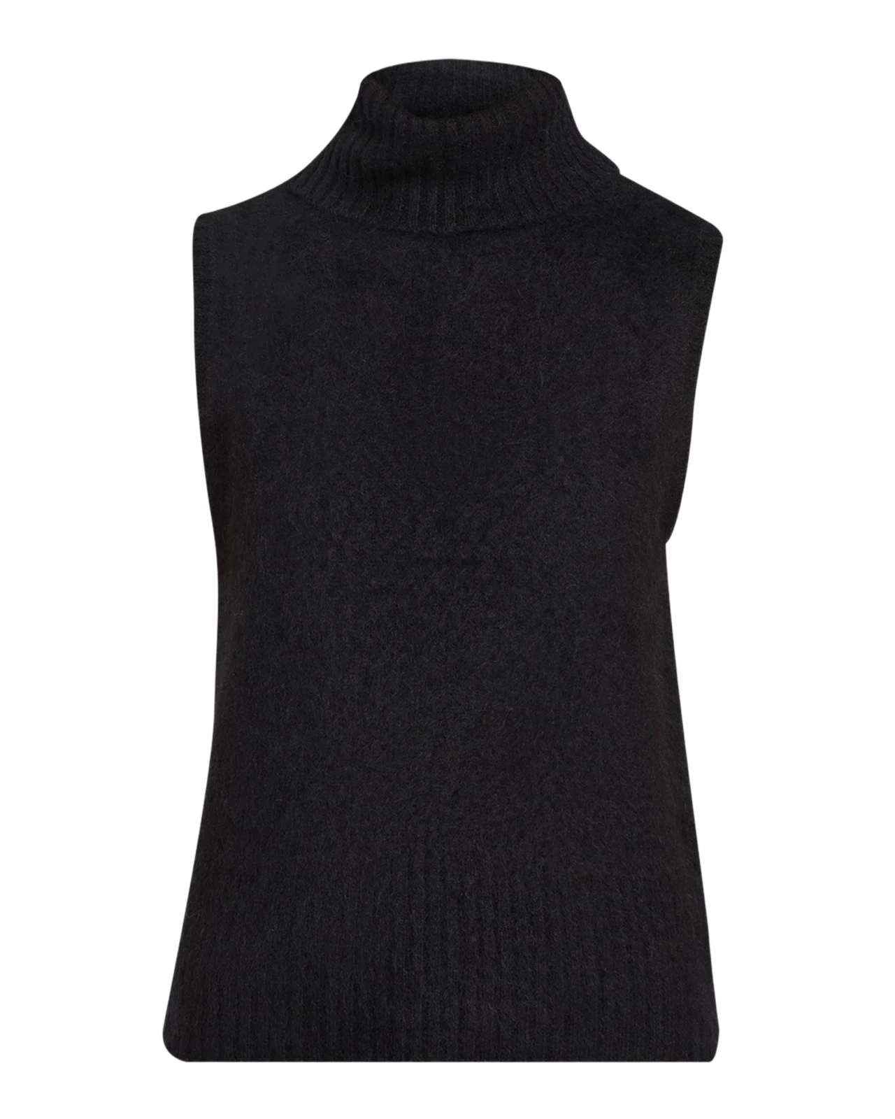 Mazzy Brushed Cashmere Sleeveless Sweater