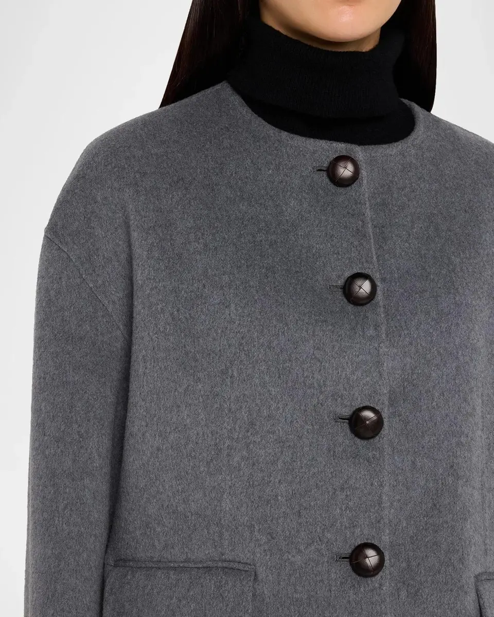 Veronica Beard Elaris Virgin Wool-Blend Crop Jacket | Thumbnail 5