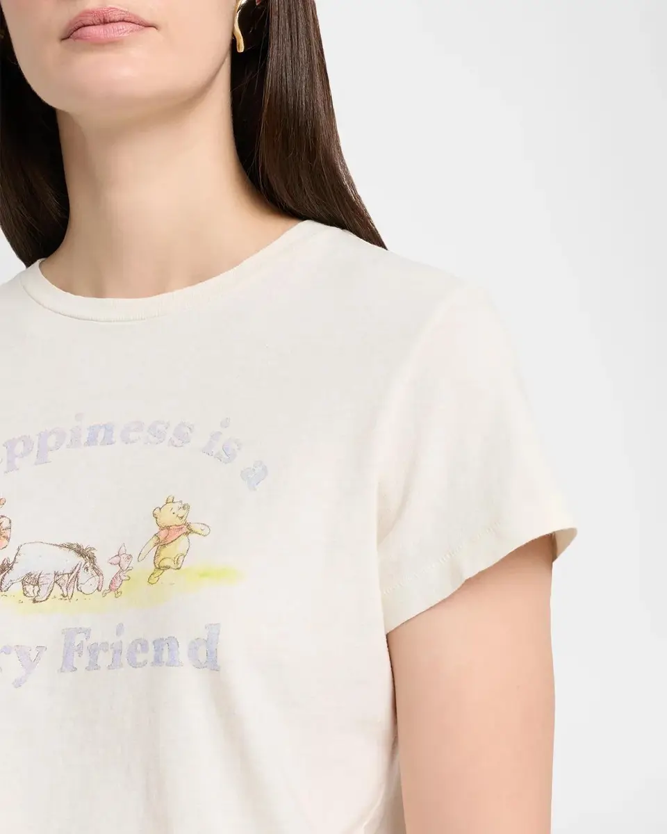 RE/DONE Classic Pooh Friend Graphic-Print T-Shirt | Thumbnail 5 RE/DONE Classic Pooh Friend Graphic-Print T-Shirt | Thumbnail 5