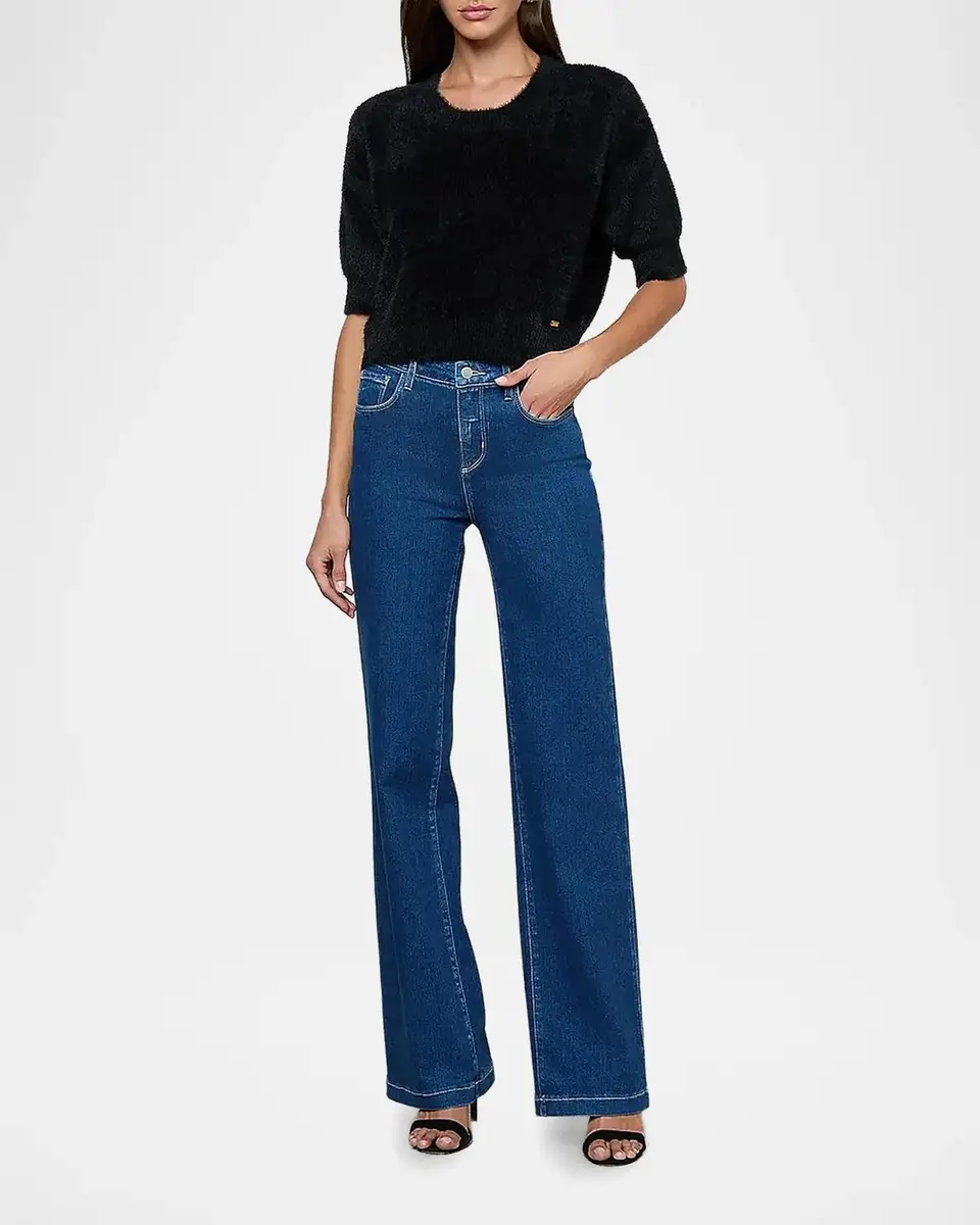 L'Agence Guinevere Cropped Pullover | Thumbnail 2 L'Agence Guinevere Cropped Pullover | Thumbnail 2