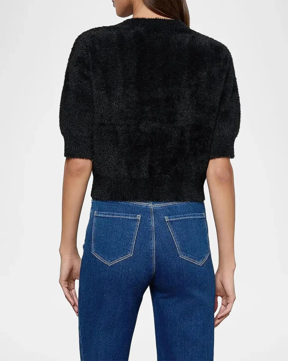 L'Agence Guinevere Cropped Pullover | Thumbnail 3 L'Agence Guinevere Cropped Pullover | Thumbnail 3