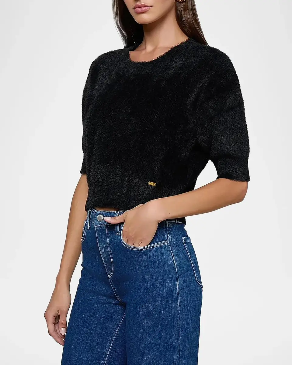 L'Agence Guinevere Cropped Pullover | Thumbnail 6 L'Agence Guinevere Cropped Pullover | Thumbnail 6