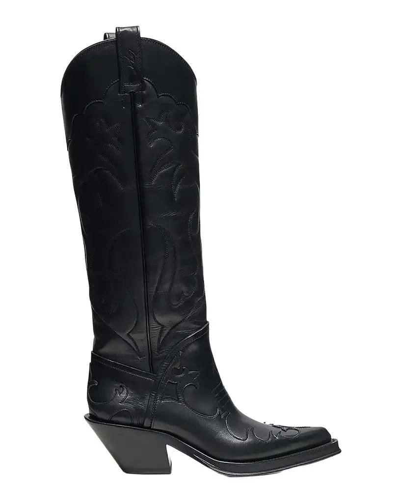 Gabriela Hearst Capitana 50MM Leather Boots