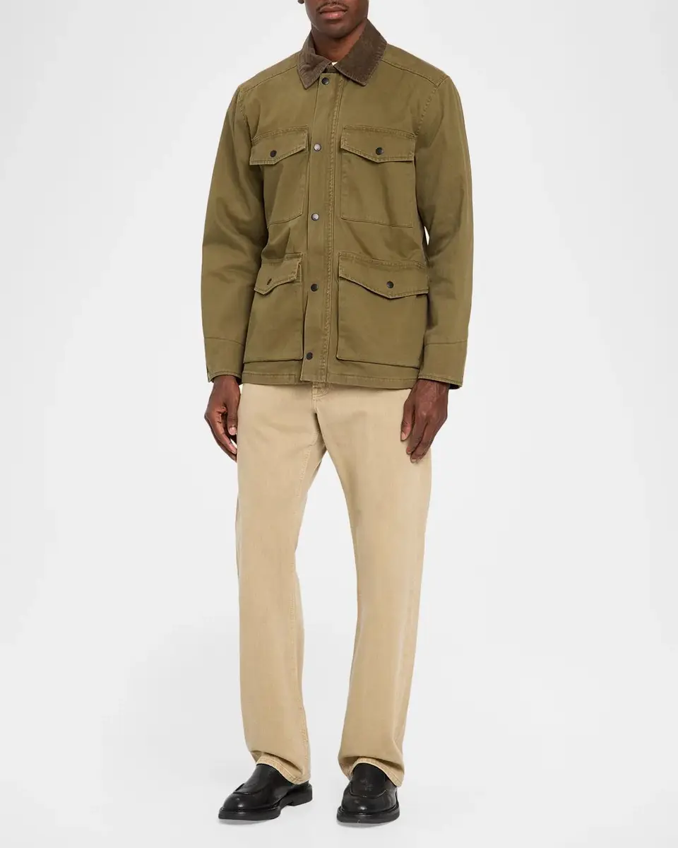 RAILS Men's Huntly Highland Canvas Corduroy-Collar Field Jacket | Thumbnail 2