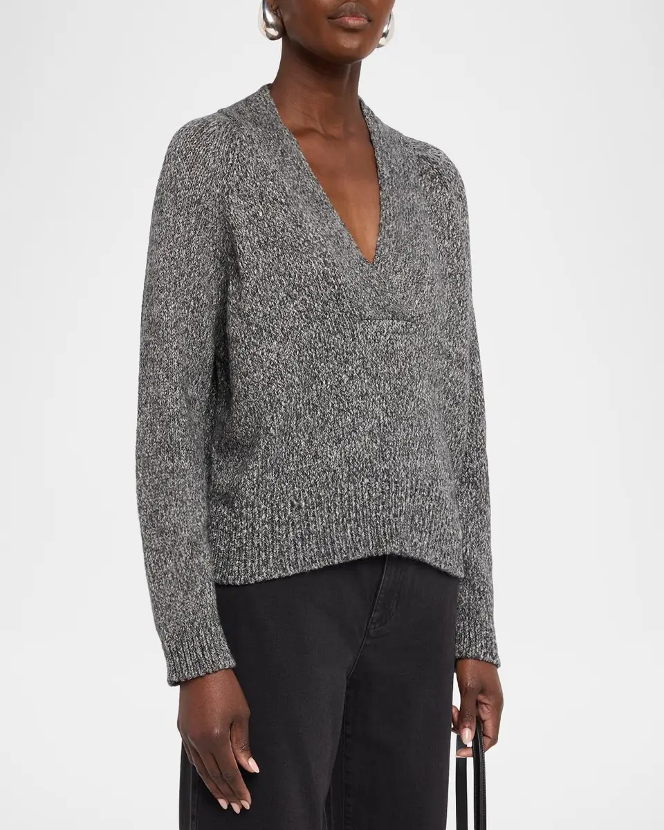 Eileen Fisher Alpaca Wool-Organic Cotton Sweater | Thumbnail 4 Eileen Fisher Alpaca Wool-Organic Cotton Sweater | Thumbnail 4