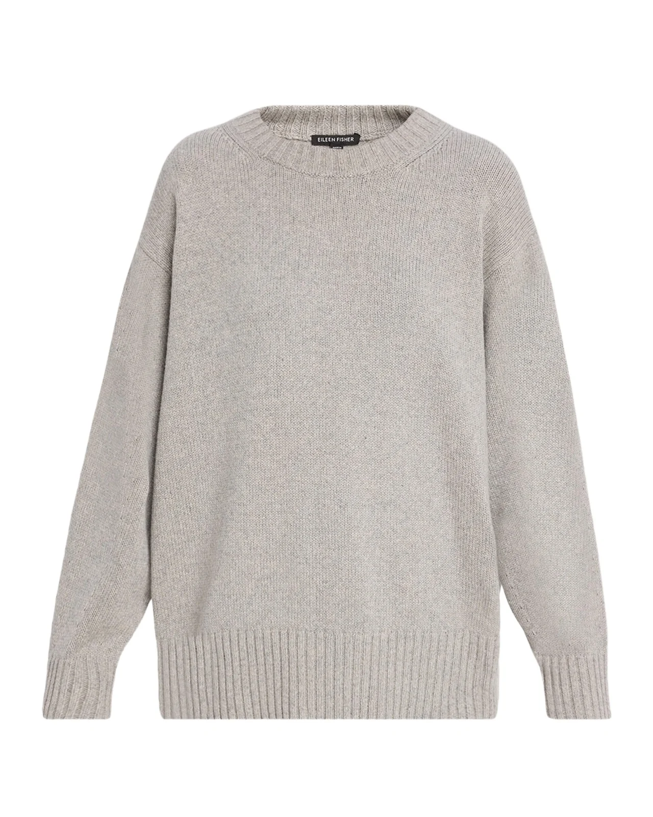 Crewneck Organic Cotton-Cashmere Sweater