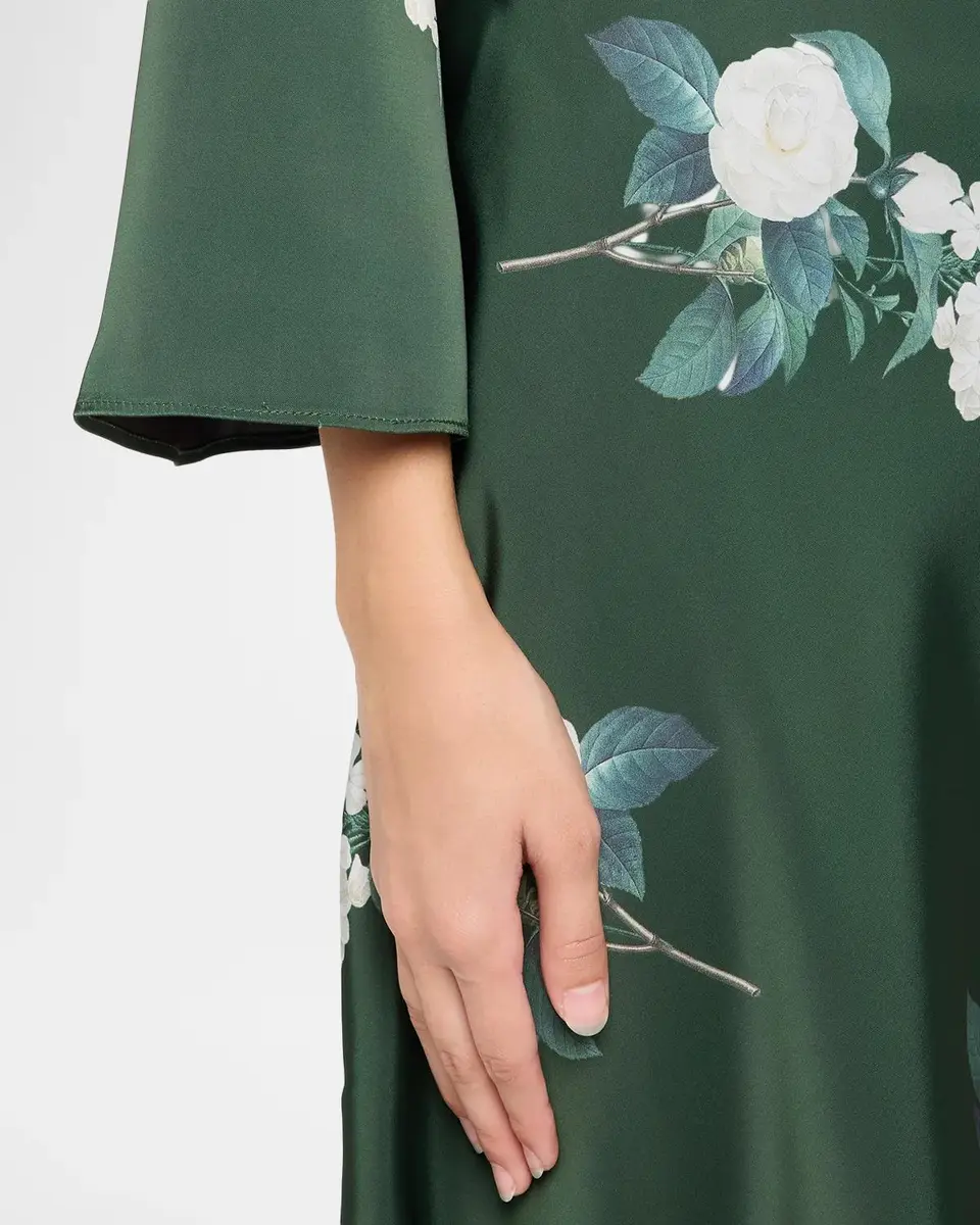 SACHIN & BABI Tyra Floral-Print Satin Crepe Midi Dress | Thumbnail 5 SACHIN & BABI Tyra Floral-Print Satin Crepe Midi Dress | Thumbnail 5