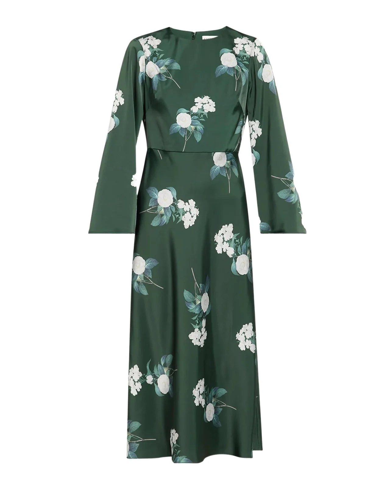 SACHIN & BABI Tyra Floral-Print Satin Crepe Midi Dress