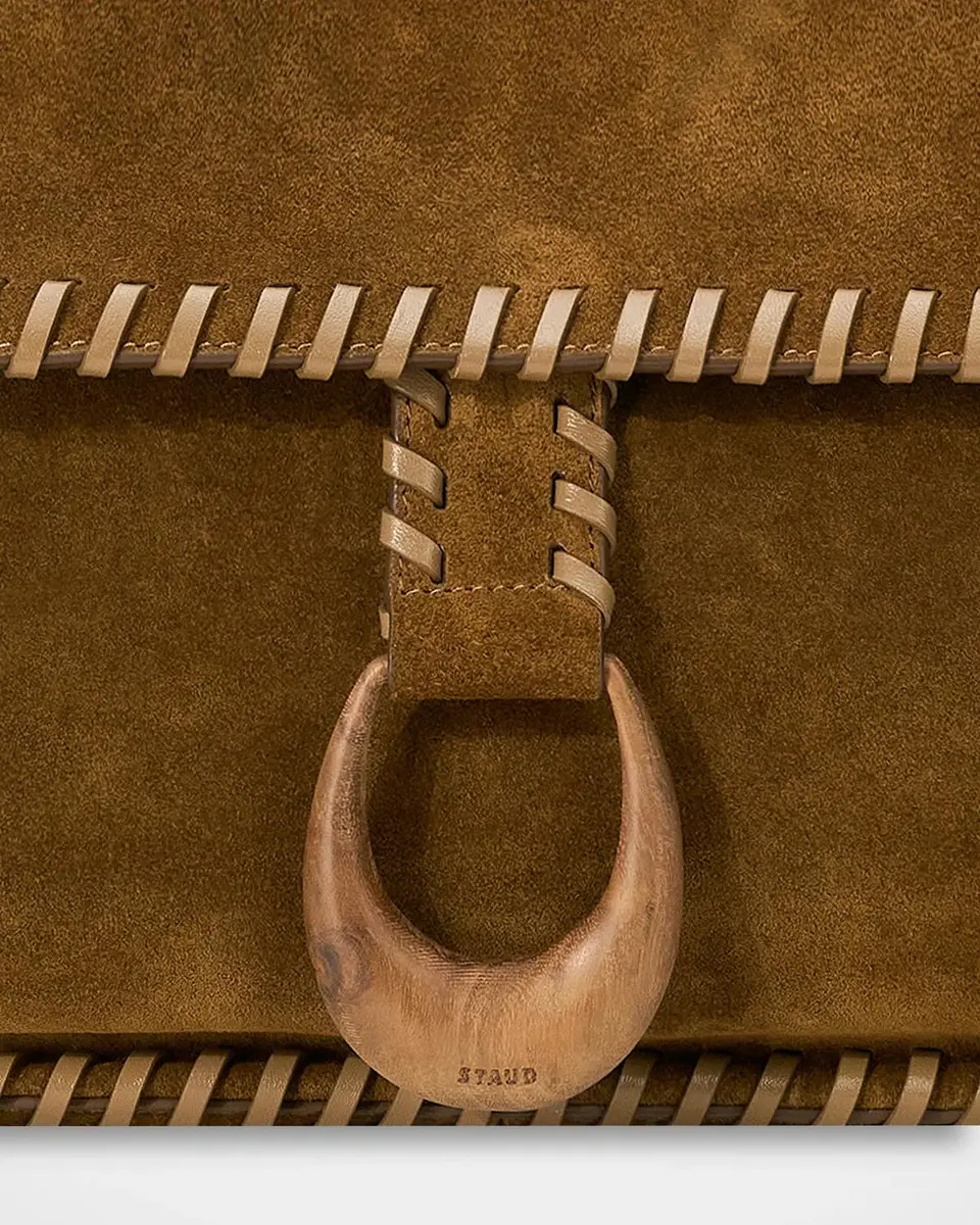 Staud Harlow Suede Messenger Bag | Thumbnail 4 Staud Harlow Suede Messenger Bag | Thumbnail 4
