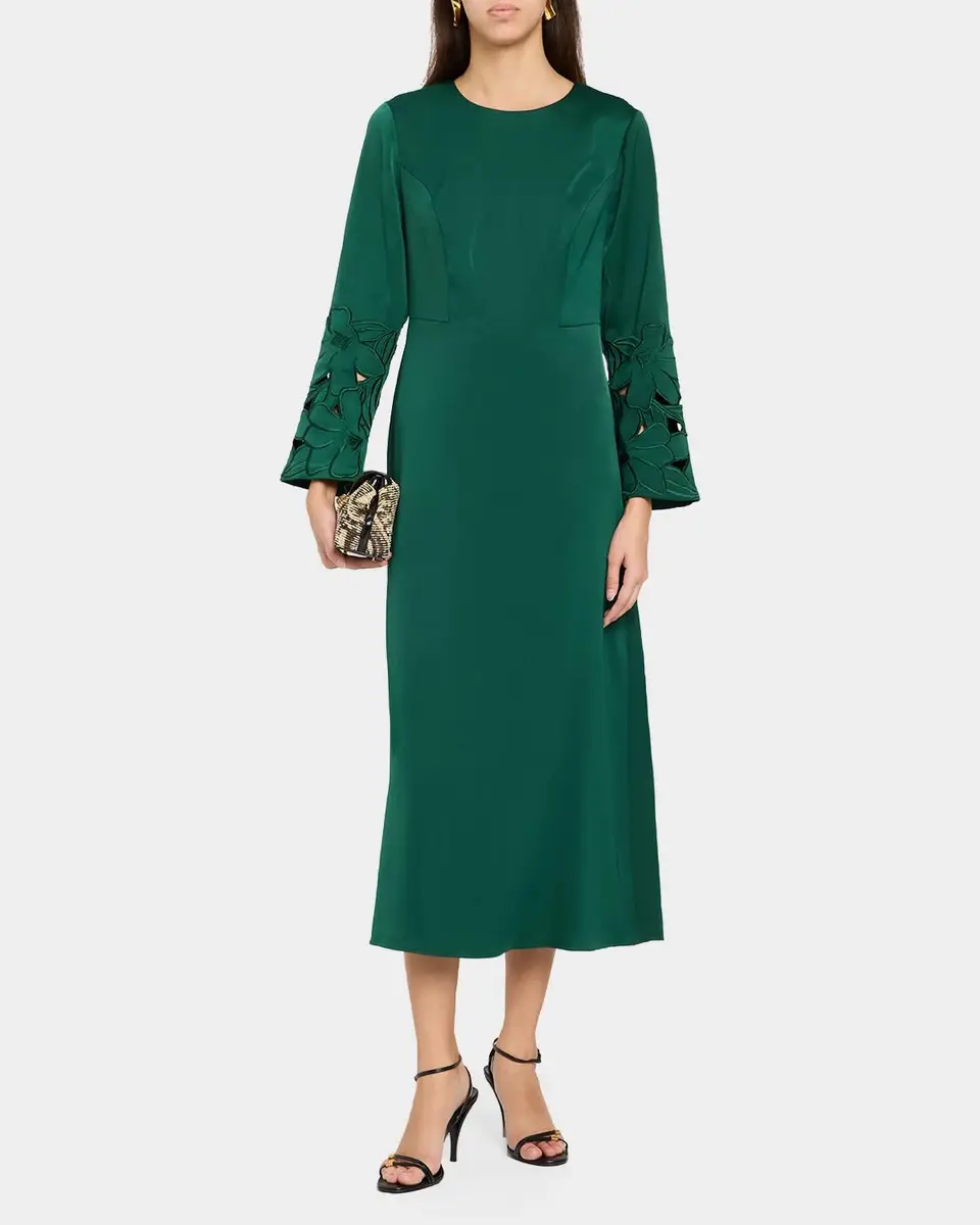 SACHIN & BABI Jules Laser-Cut Midi Dress | Thumbnail 2 SACHIN & BABI Jules Laser-Cut Midi Dress | Thumbnail 2