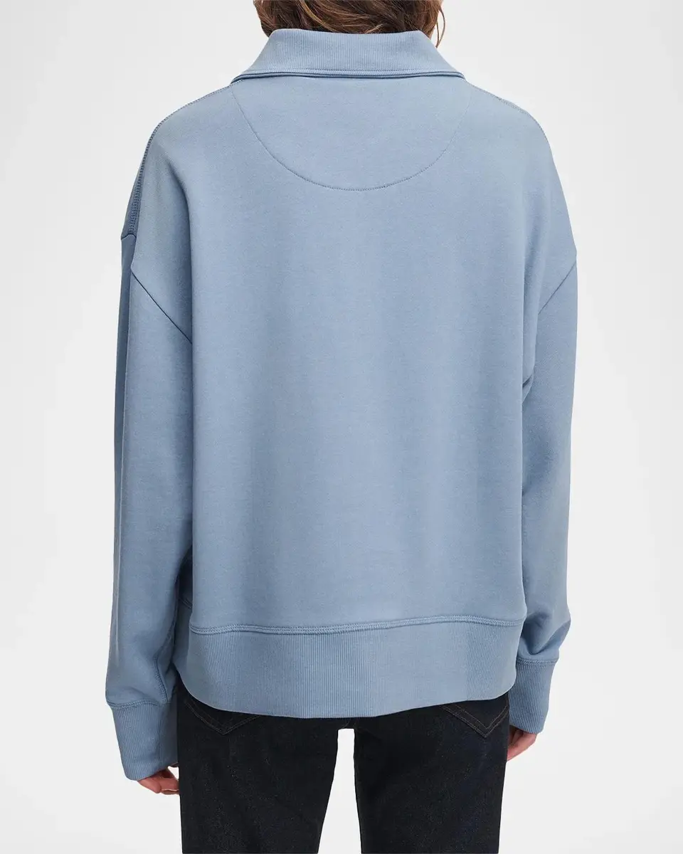 rag & bone The Everyday Terry Half-Zip Sweatshirt | Thumbnail 3 rag & bone The Everyday Terry Half-Zip Sweatshirt | Thumbnail 3