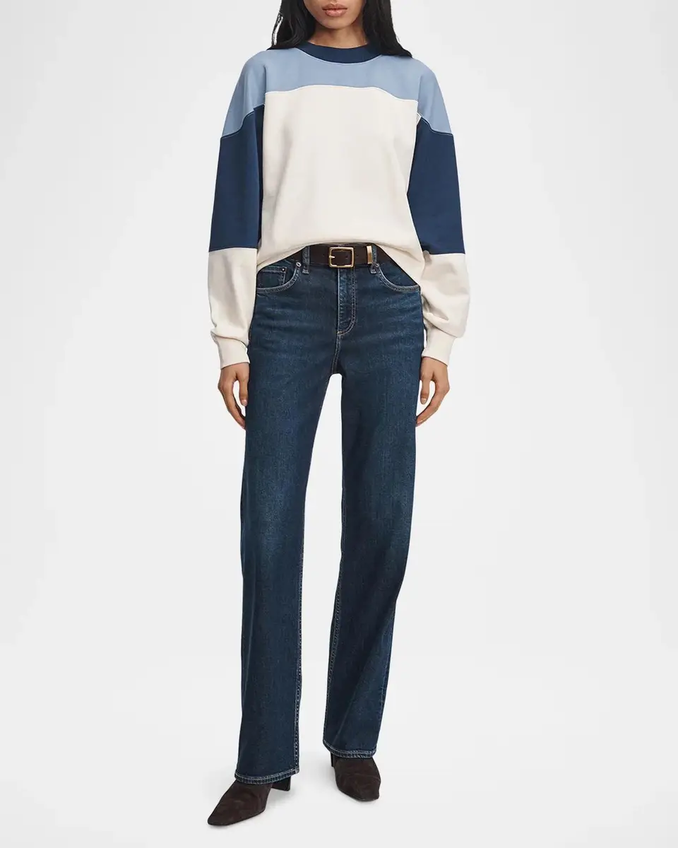 rag & bone The Everyday Terry Seamed Sweatshirt | Thumbnail 2