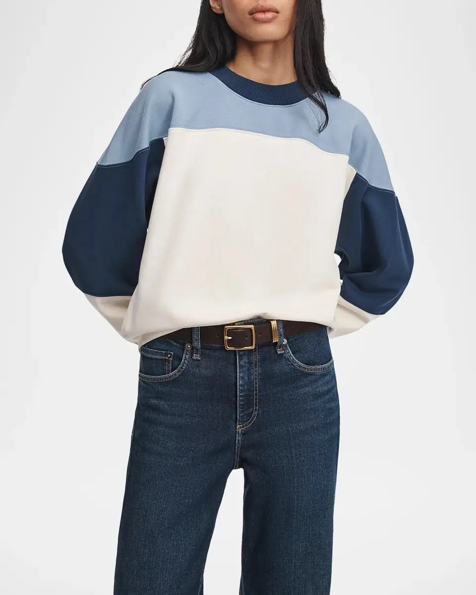 rag & bone The Everyday Terry Seamed Sweatshirt | Thumbnail 4
