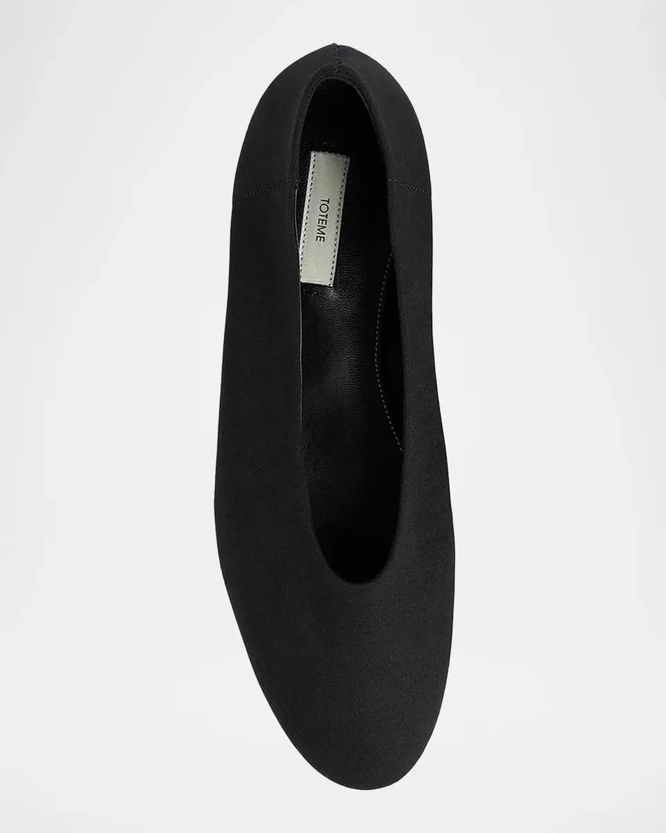 TOTEME Jersey Ballerina Flats | Thumbnail 3 TOTEME Jersey Ballerina Flats | Thumbnail 3