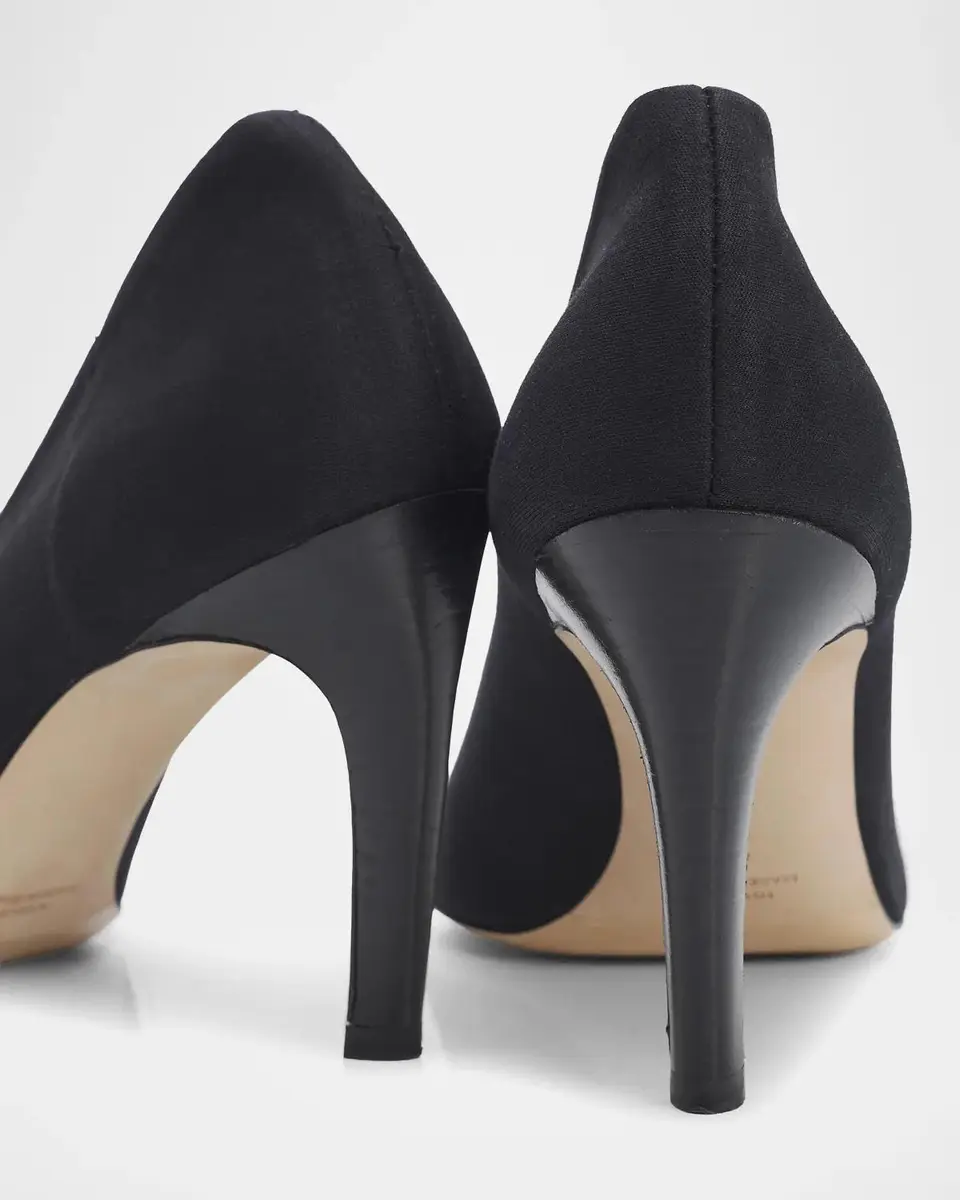 TOTEME 85MM Stretch-Cotton Jersey Pumps | Thumbnail 5 TOTEME 85MM Stretch-Cotton Jersey Pumps | Thumbnail 5
