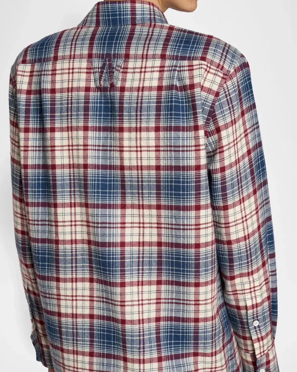 Willy Chavarria Men's Wool Plaid Button-Front Shirt | Thumbnail 4