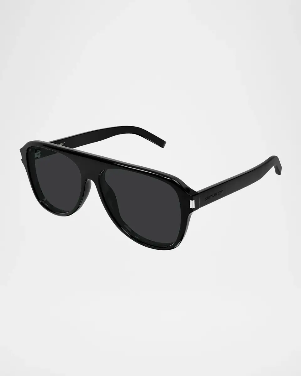 Saint Laurent Men's SL 970 Pilot Recycled Acetate Sunglasses | Thumbnail 2 Saint Laurent Men's SL 970 Pilot Recycled Acetate Sunglasses | Thumbnail 2