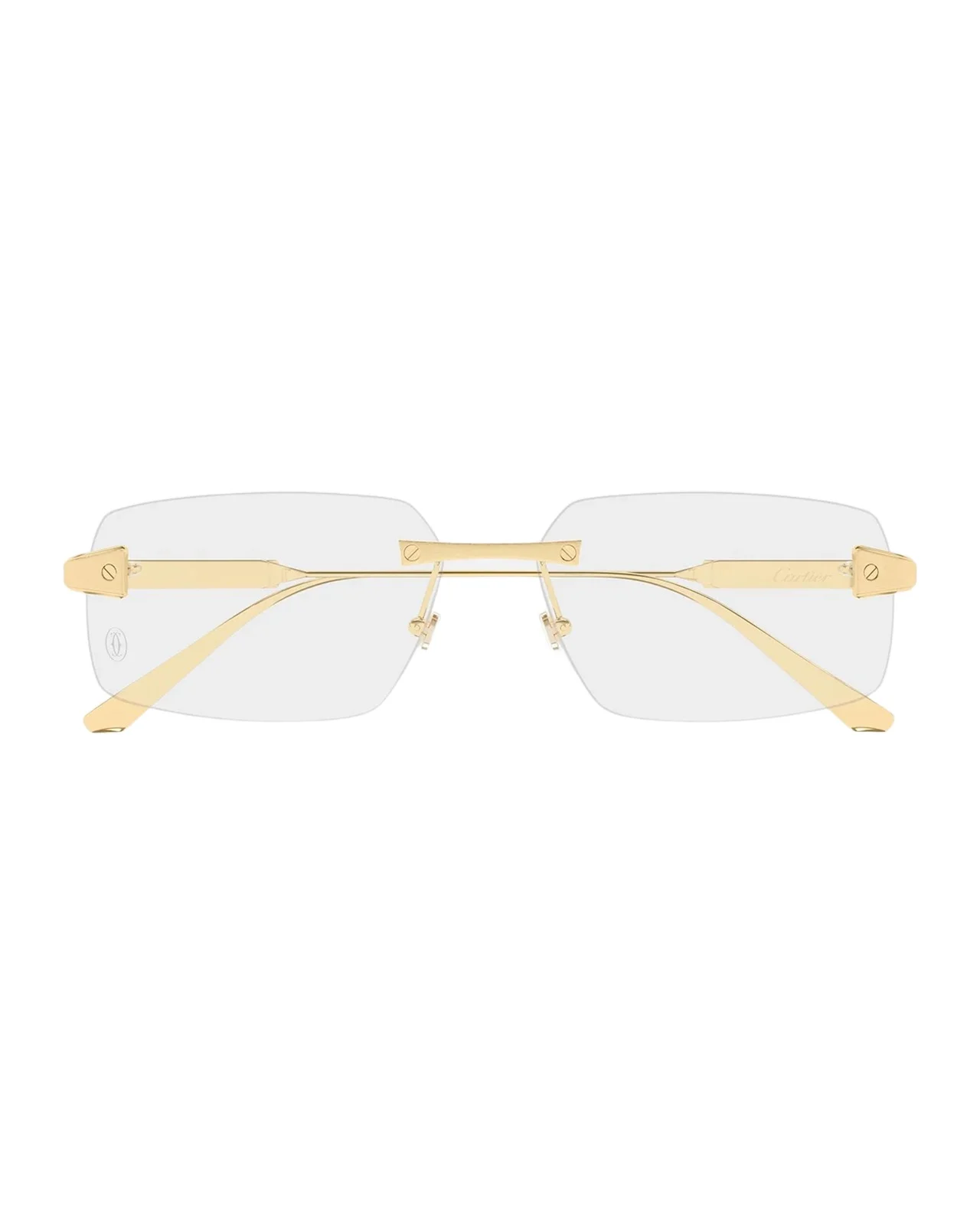 Men's CT0655O Santos Classic Titanium Rectangular Optical Glasses Men's CT0655O Santos Classic Titanium Rectangular Optical Glasses