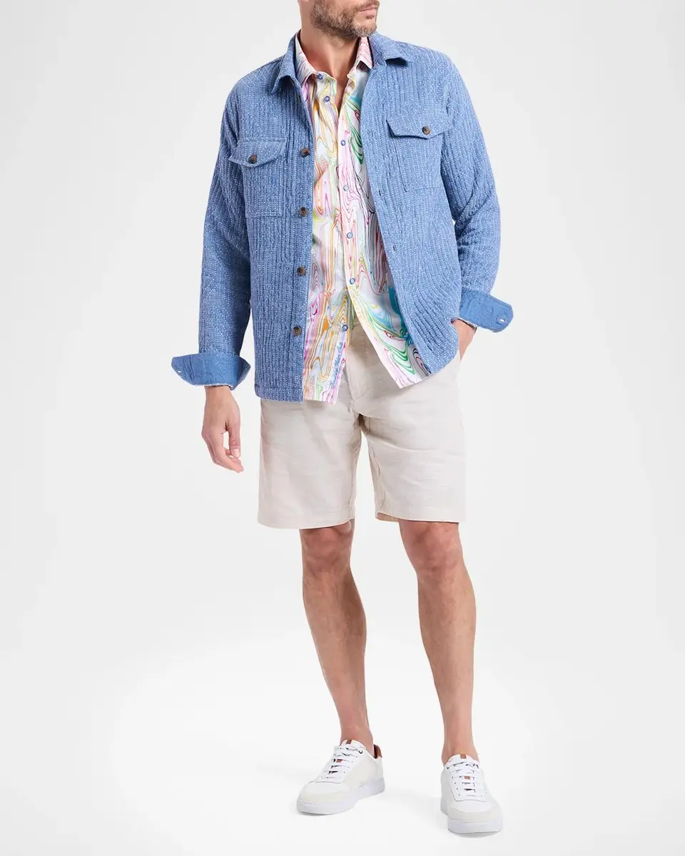 Robert Graham Shawell Patterned Shirt Jacket | Thumbnail 2 Robert Graham Shawell Patterned Shirt Jacket | Thumbnail 2