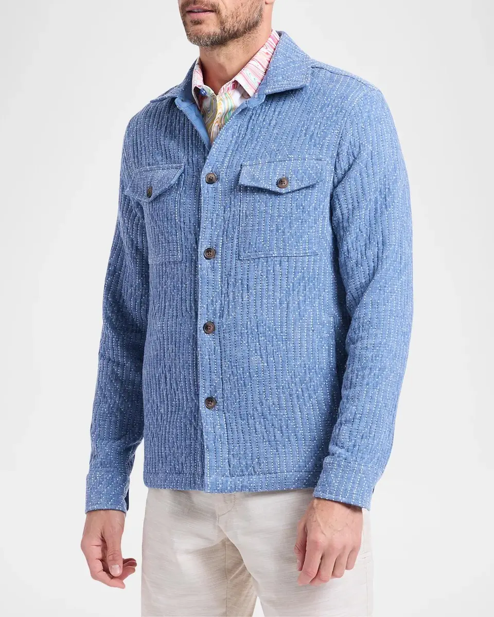 Robert Graham Shawell Patterned Shirt Jacket | Thumbnail 6 Robert Graham Shawell Patterned Shirt Jacket | Thumbnail 6