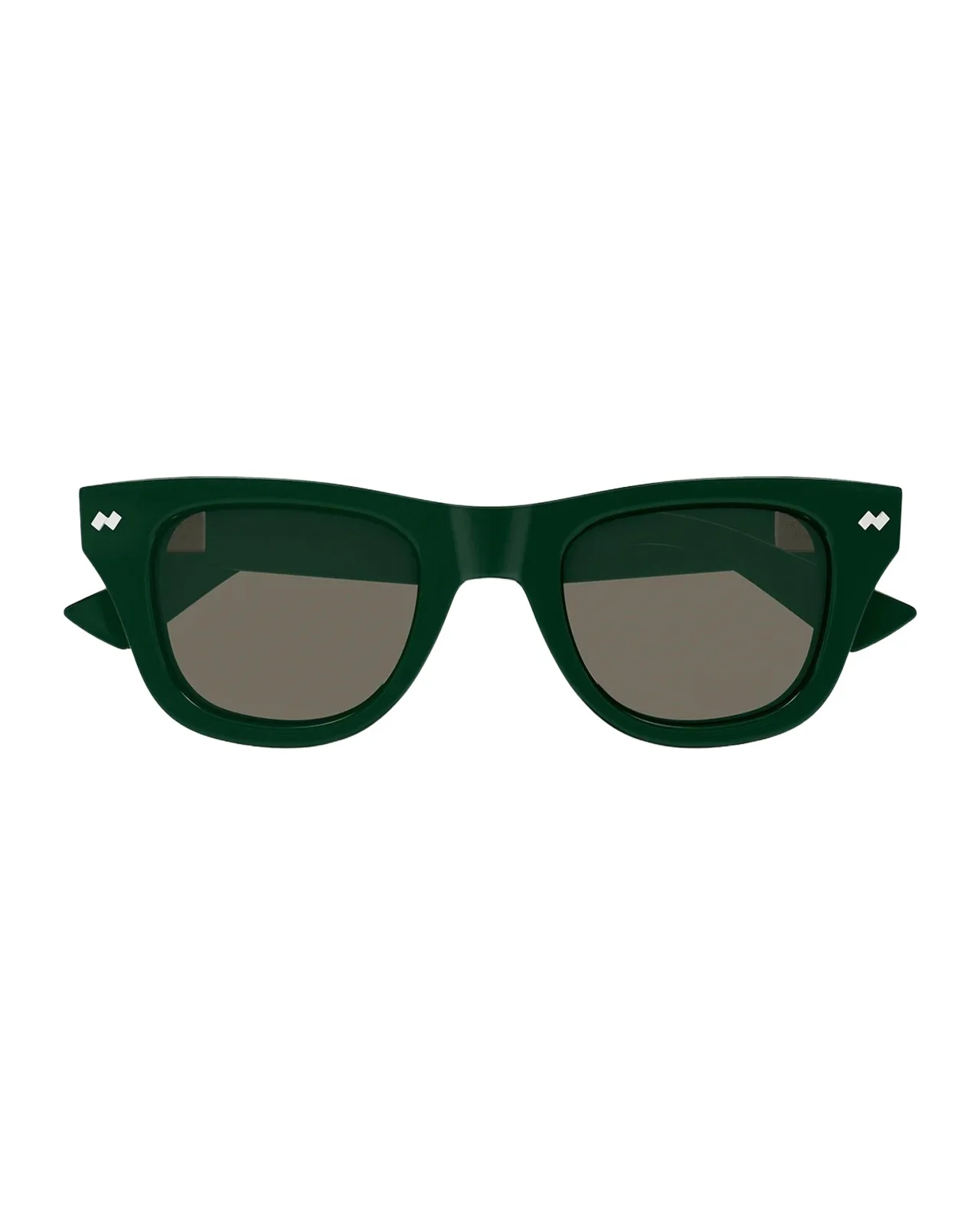 Bottega Veneta Men's BV1486S Bold Ribbon Stud Recycled Acetate Square Sunglasses