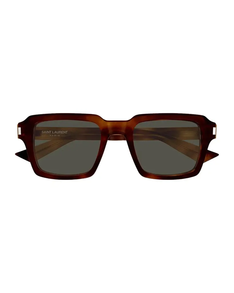 Saint Laurent Men's SL 947 Recycled Acetate Square Sunglasses