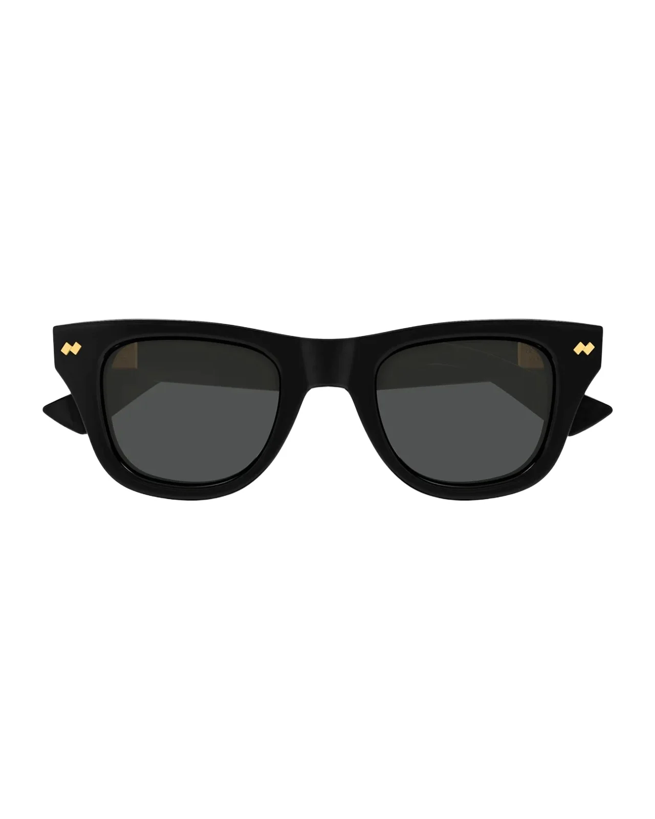 Bottega Veneta Men's BV1486S Bold Ribbon Stud Recycled Acetate Square Sunglasses