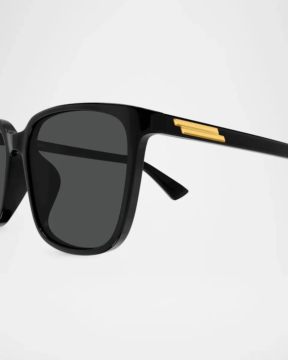 Bottega Veneta Slim Ribbon 57MM Square Sunglasses | Thumbnail 3