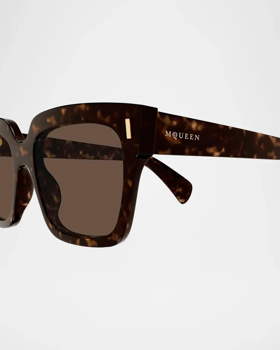 Alexander McQueen T-Bar Rivet 56MM Square Sunglasses | Thumbnail 3 Alexander McQueen T-Bar Rivet 56MM Square Sunglasses | Thumbnail 3