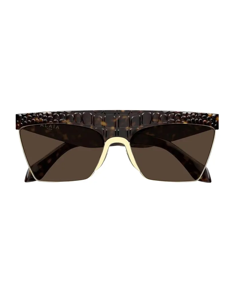 Alaïa Animalier 62MM Square Sunglasses