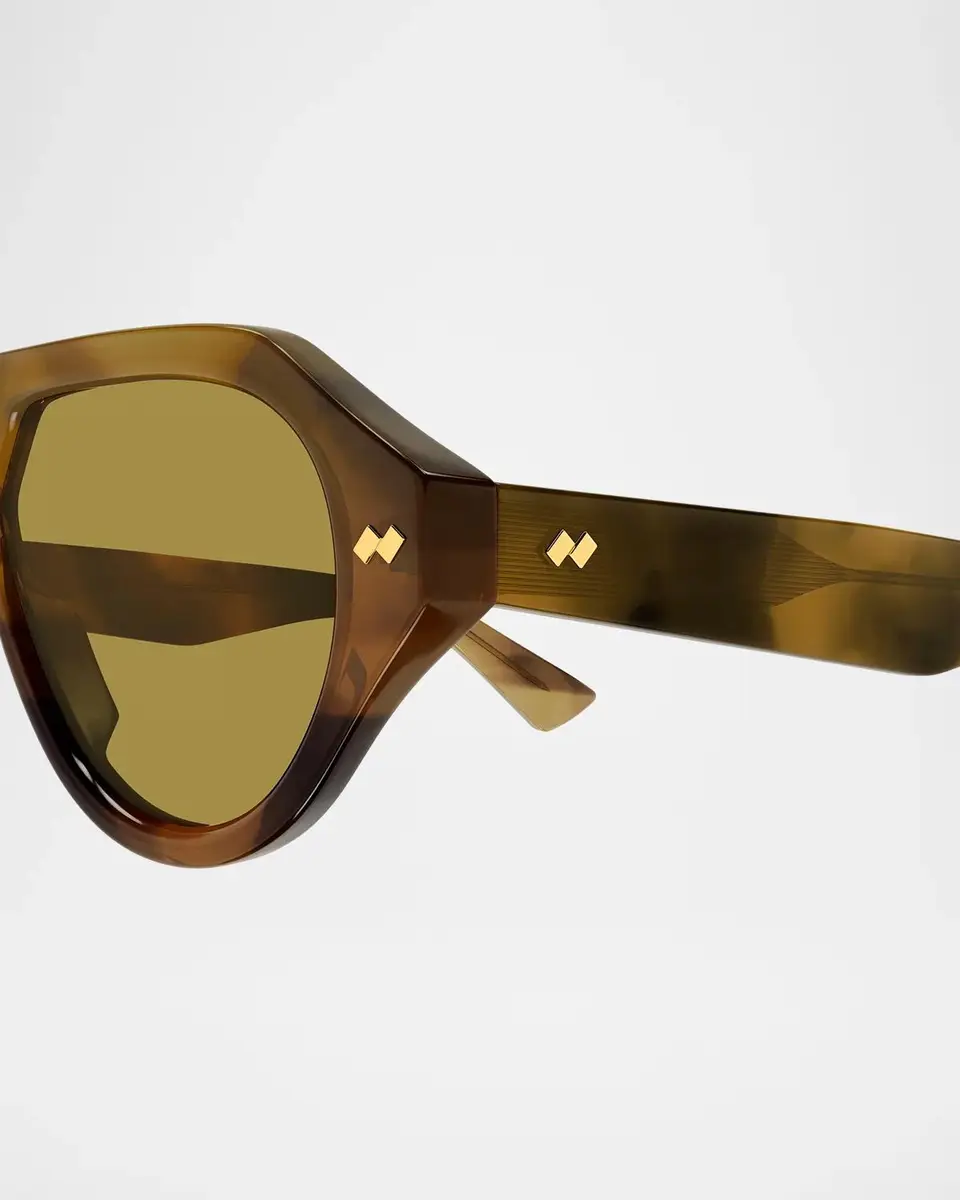 Bottega Veneta Men's BV1485S Bold Ribbon Stud Recycled Acetate Pilot Sunglasses | Thumbnail 3 Bottega Veneta Men's BV1485S Bold Ribbon Stud Recycled Acetate Pilot Sunglasses | Thumbnail 3