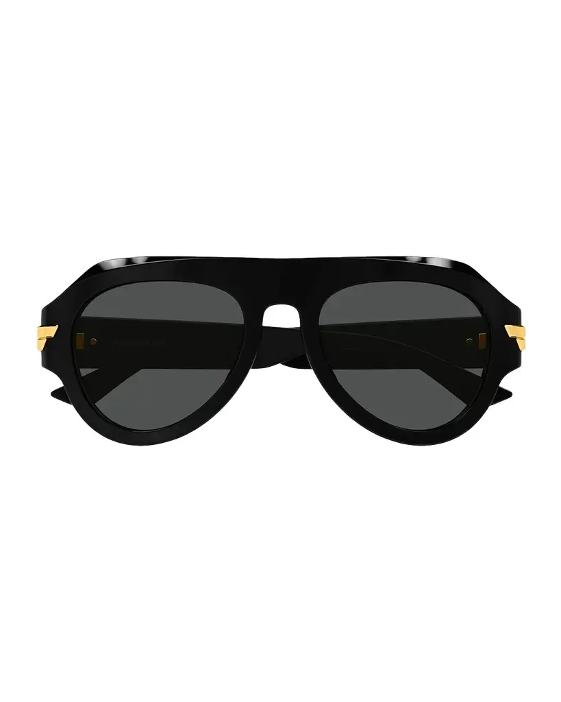Men's BV1488S Bold Ribbon Recycled Acetate Pilot Sunglasses Men's BV1488S Bold Ribbon Recycled Acetate Pilot Sunglasses