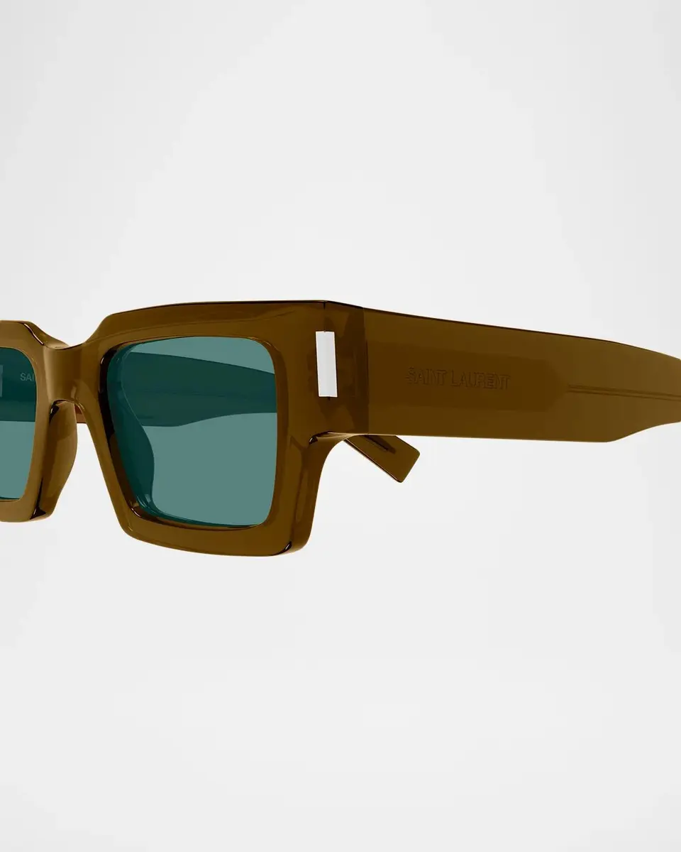 Saint Laurent Men's SL 572 Recycled Acetate Square Sunglasses | Thumbnail 3 Saint Laurent Men's SL 572 Recycled Acetate Square Sunglasses | Thumbnail 3