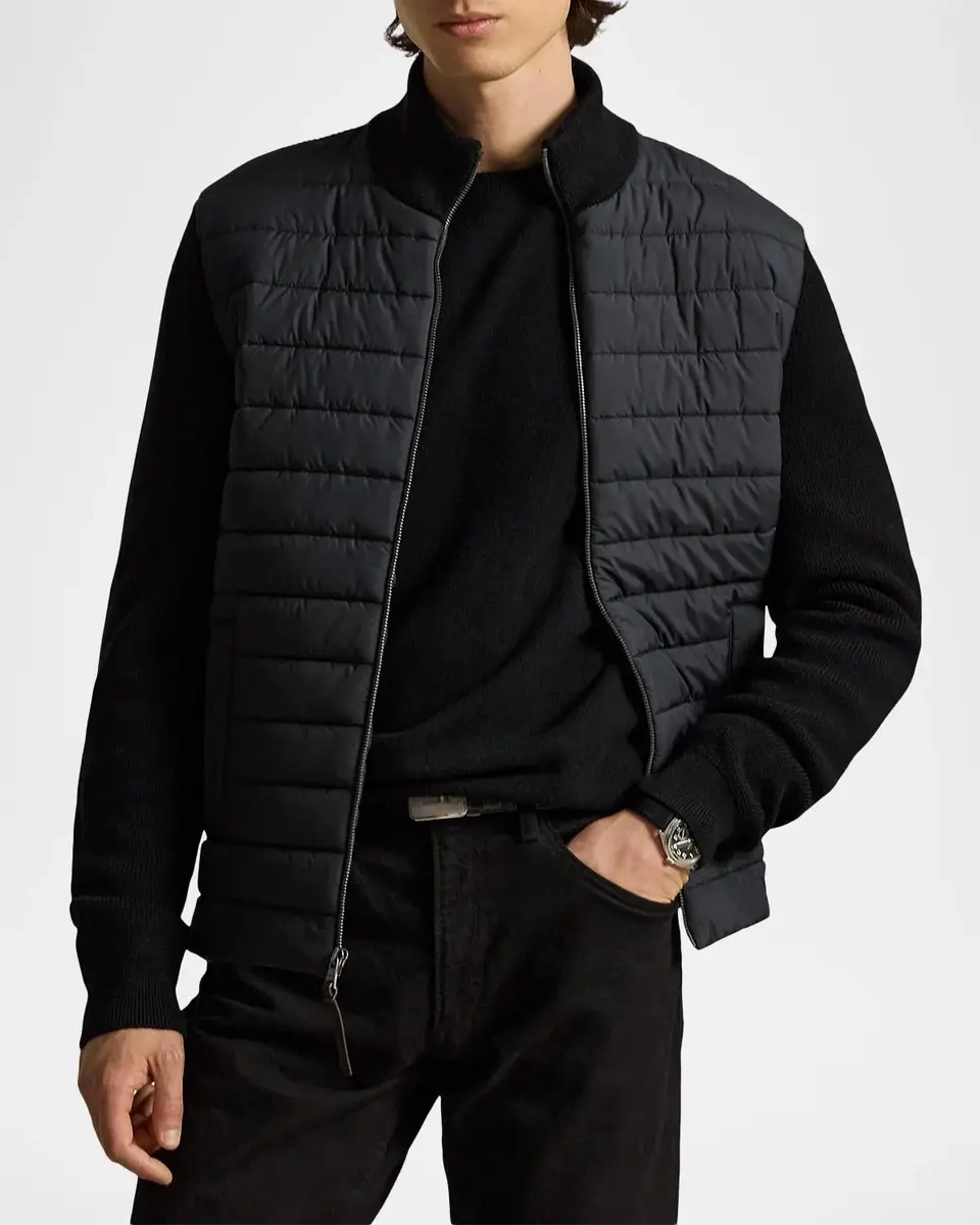 Polo Ralph Lauren Quilted Wool Jacket | Thumbnail 4