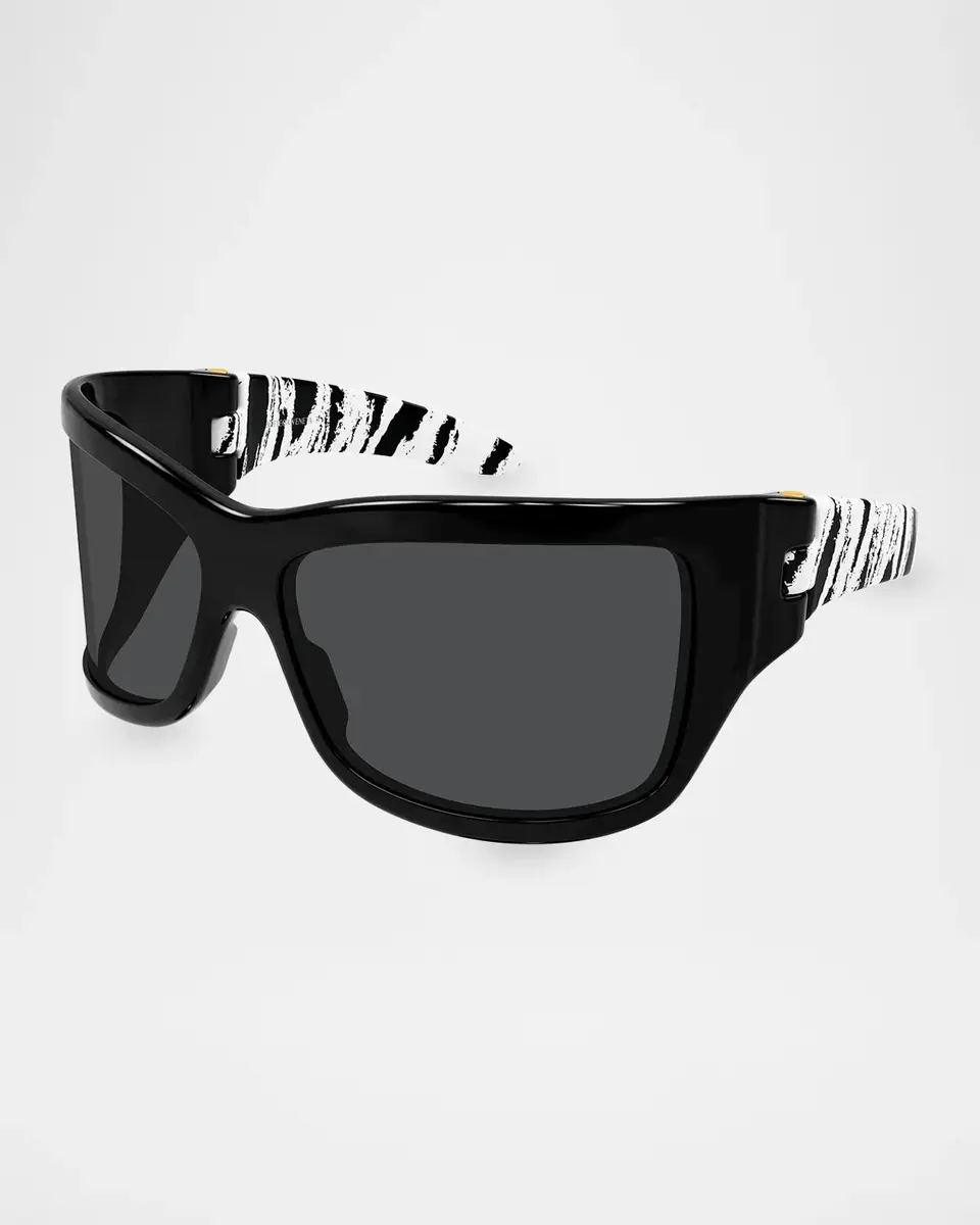 Bottega Veneta Intrecciato 74MM Oversized Square Sunglasses | Thumbnail 2 Bottega Veneta Intrecciato 74MM Oversized Square Sunglasses | Thumbnail 2