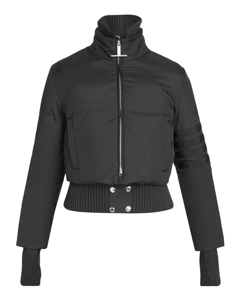 Cropped Tech Down Jacket Cropped Tech Down Jacket