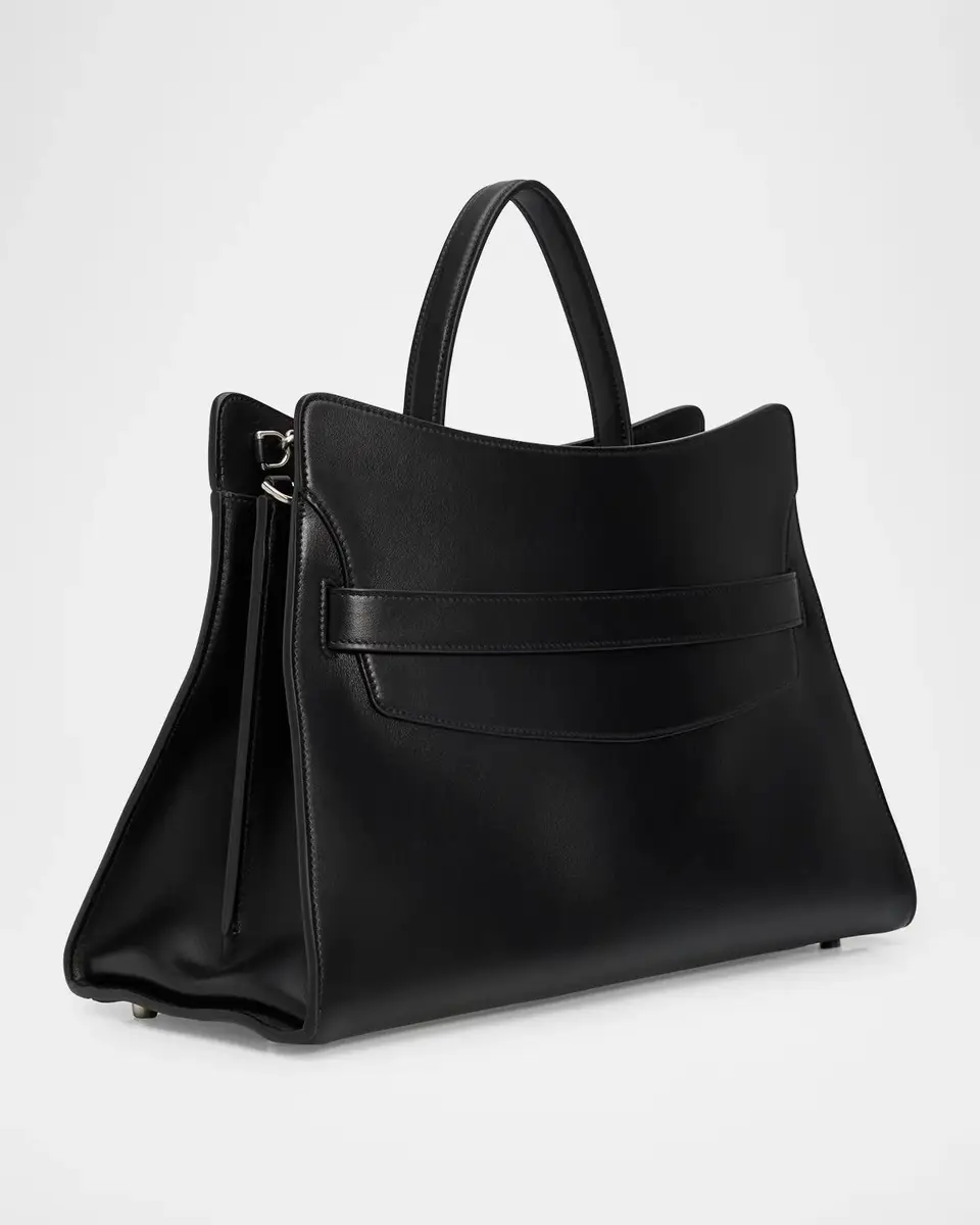 Alexander McQueen Locke Leather Top Handle Bag | Thumbnail 3 Alexander McQueen Locke Leather Top Handle Bag | Thumbnail 3