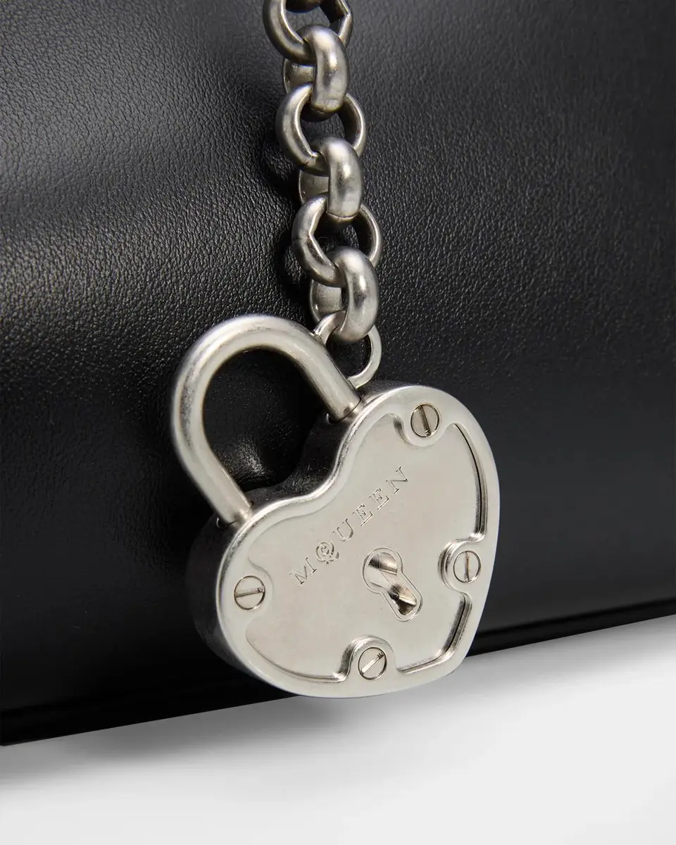 Alexander McQueen Locke Leather Top Handle Bag | Thumbnail 6 Alexander McQueen Locke Leather Top Handle Bag | Thumbnail 6
