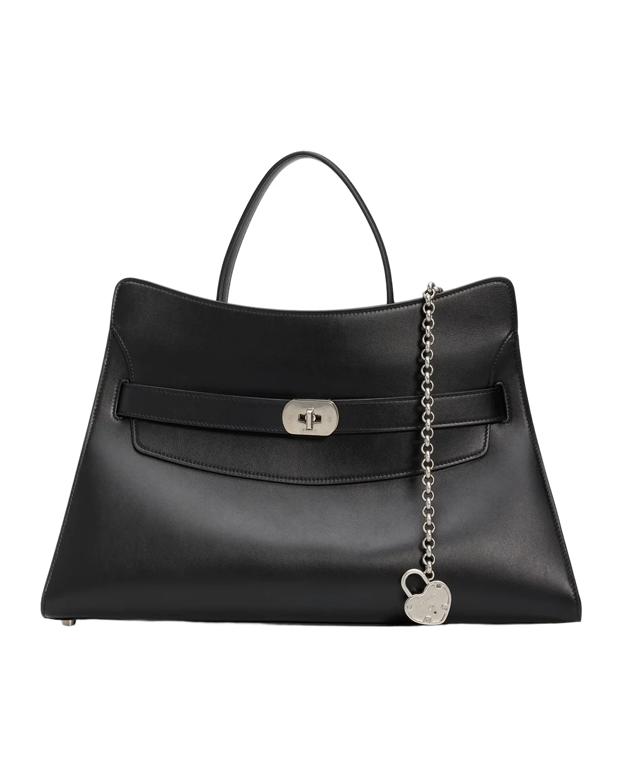 Locke Leather Top Handle Bag Locke Leather Top Handle Bag