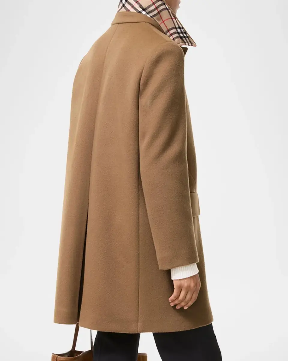 Burberry Gosford Wool-Cashmere Single-Breasted Coat | Thumbnail 3 Burberry Gosford Wool-Cashmere Single-Breasted Coat | Thumbnail 3